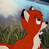 Стикер 3 Lovely Fox Tod