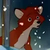 Стикер 44 Lovely Fox Tod
