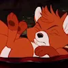 Стикер 43 Lovely Fox Tod
