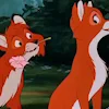 Стикер 53 Lovely Fox Tod