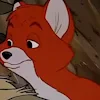 Стикер 29 Lovely Fox Tod
