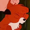 Стикер 14 Lovely Fox Tod