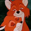 Стикер 56 Lovely Fox Tod