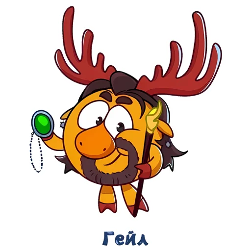 🦌 Стикер «Балдурики» для Telegram
