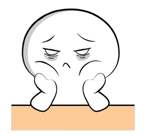 😒 Стикер «Baldy» для Telegram