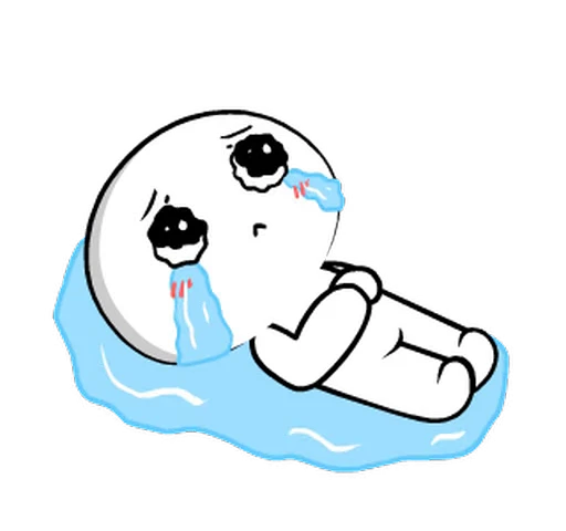 😭 Стикер «Baldy» для Telegram