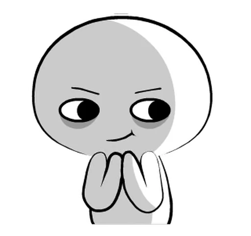 😈 Стикер «Baldy» для Telegram