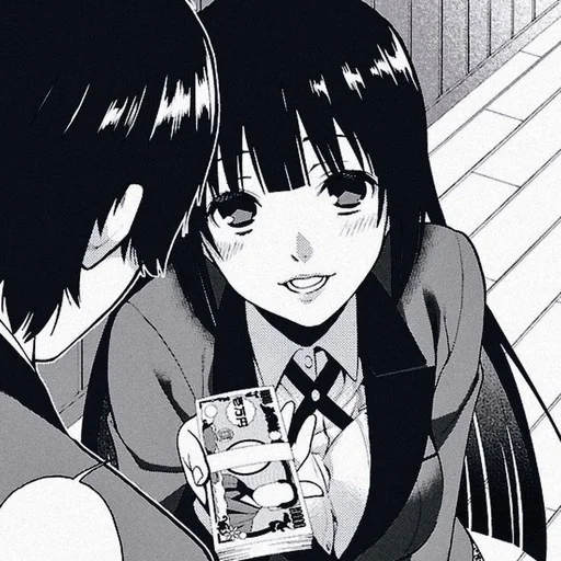 ❤️ Стикер «Yumeko Jabami» для Telegram