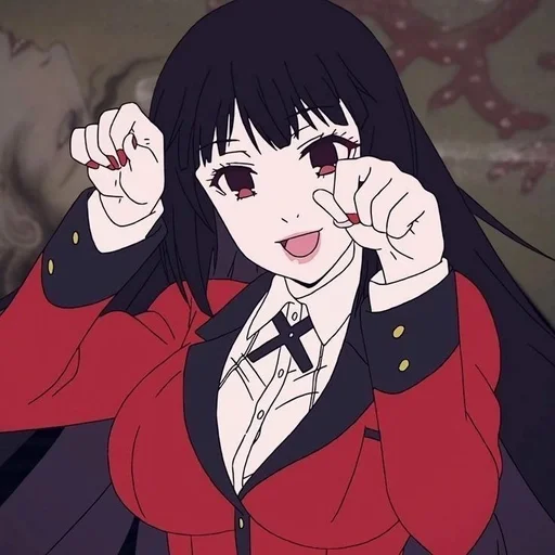 ❤️ Стикер «Yumeko Jabami» для Telegram