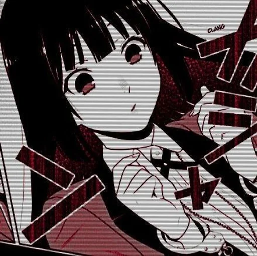 ❤️ Стикер «Yumeko Jabami» для Telegram
