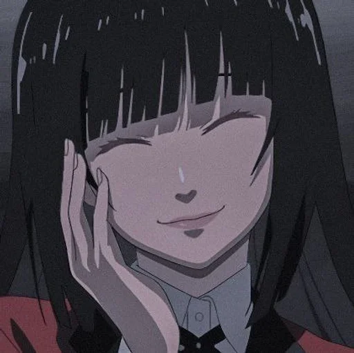 ❤️ Стикер «Yumeko Jabami» для Telegram