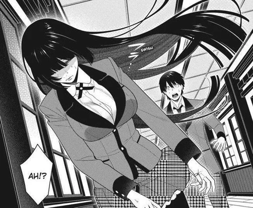 ❤️ Стикер «Yumeko Jabami» для Telegram