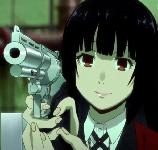 ❤️ Стикер «Yumeko Jabami» для Telegram