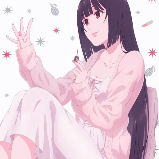 ❤️ Стикер «Yumeko Jabami» для Telegram