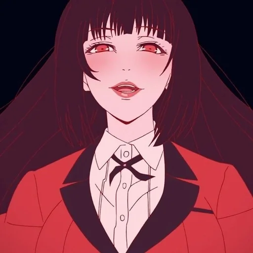 ❤️ Стикер «Yumeko Jabami» для Telegram