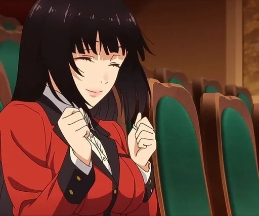 ❤️ Стикер «Yumeko Jabami» для Telegram