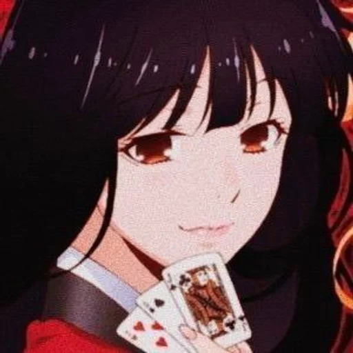 ❤️ Стикер «Yumeko Jabami» для Telegram