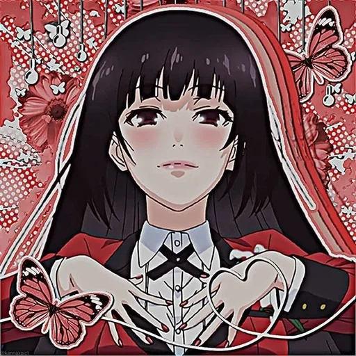 ❤️ Стикер «Yumeko Jabami» для Telegram