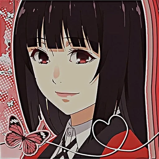 ❤️ Стикер «Yumeko Jabami» для Telegram