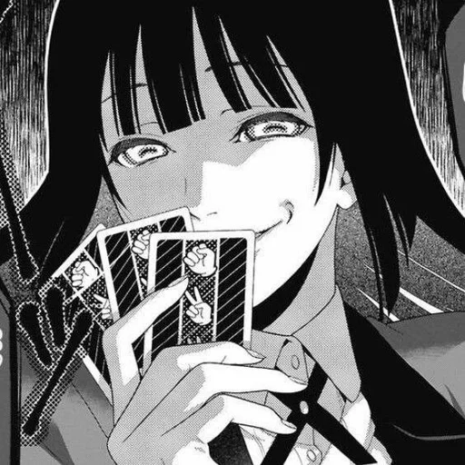 ❤️ Стикер «Yumeko Jabami» для Telegram