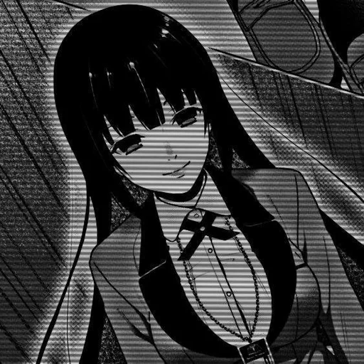 ❤️ Стикер «Yumeko Jabami» для Telegram