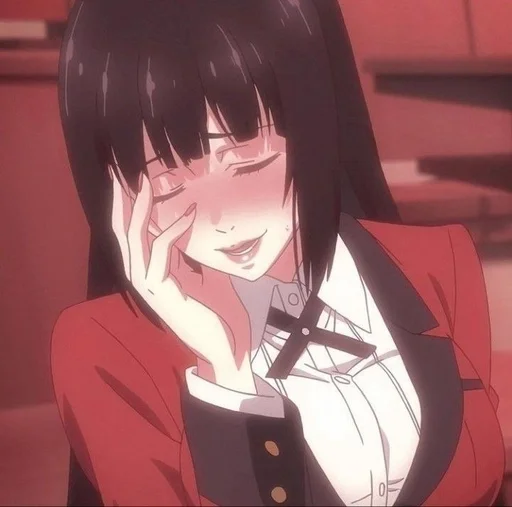 ❤️ Стикер «Yumeko Jabami» для Telegram