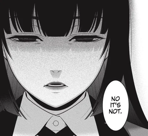 ❤️ Стикер «Yumeko Jabami» для Telegram