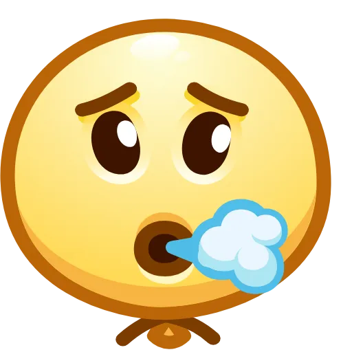 😮‍💨 Стикер «Balloon» для Telegram