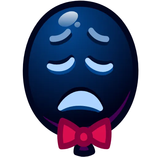 😔 Стикер «Balloon» для Telegram