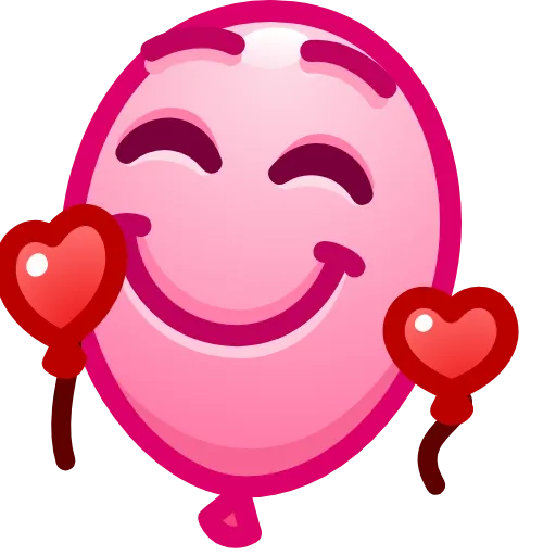 🥰 Стикер «Balloon» для Telegram