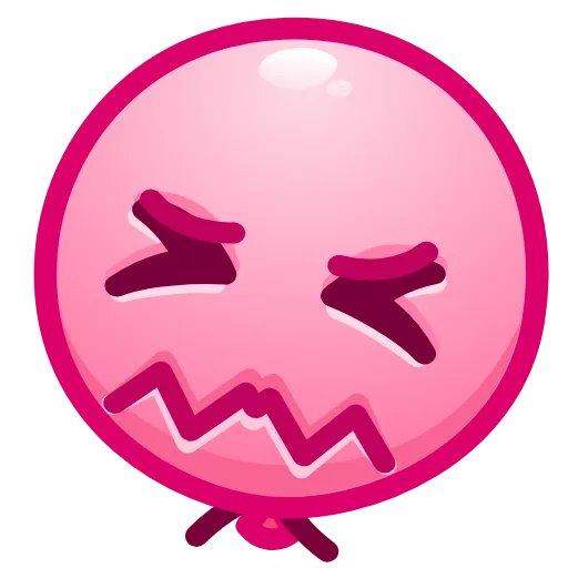 😖 Стикер «Balloon» для Telegram