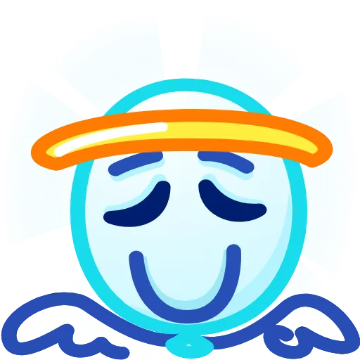 😇 Стикер «Balloon» для Telegram