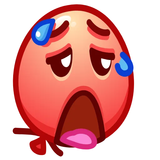 🥵 Стикер «Balloon» для Telegram