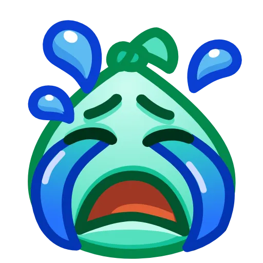 😭 Стикер «Balloon» для Telegram