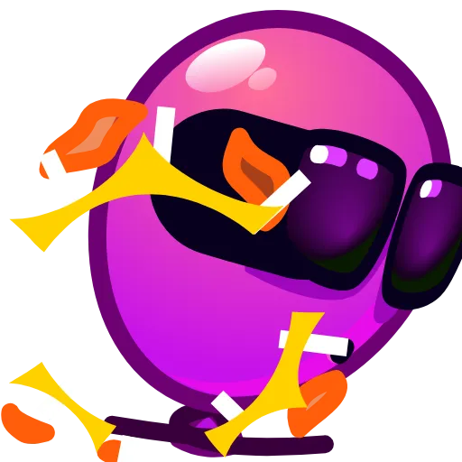 😎 Стикер «Balloon» для Telegram