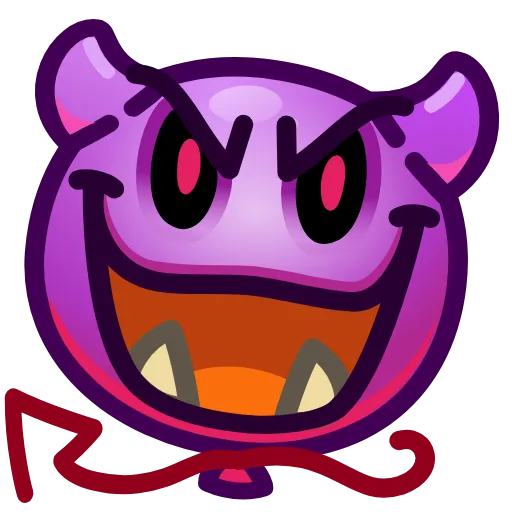 😈 Стикер «Balloon» для Telegram