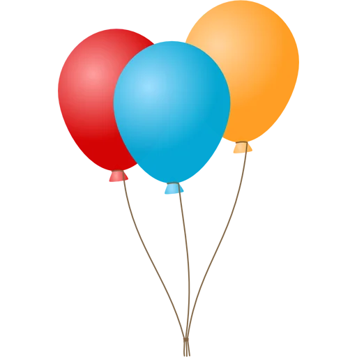 🎈 Стикер «Balloons» для Telegram