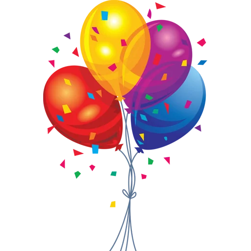 🎈 Стикер «Balloons» для Telegram