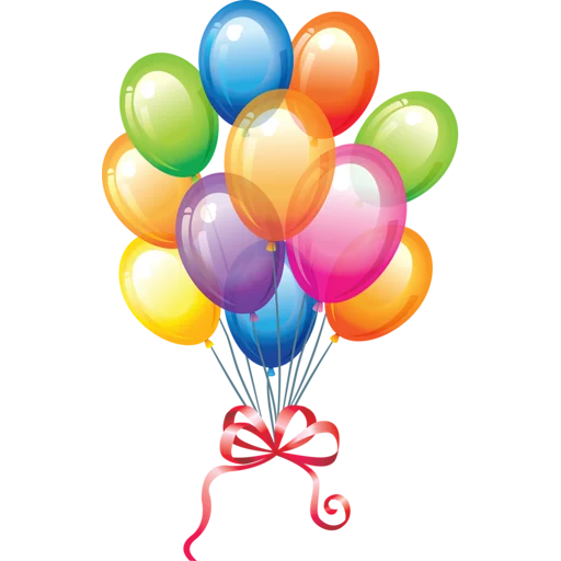 🎈 Стикер «Balloons» для Telegram