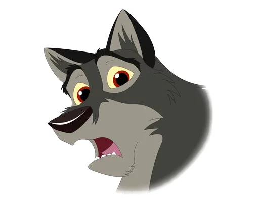 😨 Стикер «Balto» для Telegram