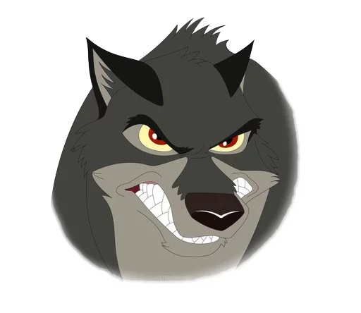 😡 Стикер «Balto» для Telegram