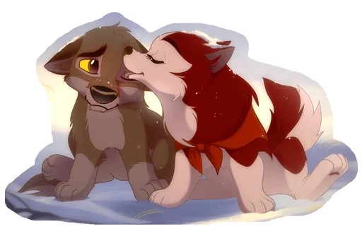 ❤ Стикер «Balto» для Telegram