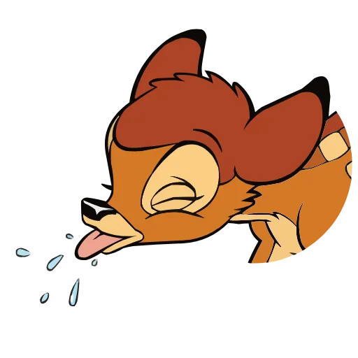 😝 Эмодзи «Бемби» для Telegram