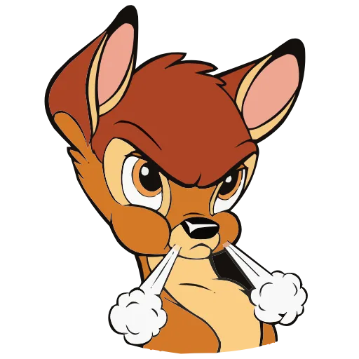 😤 Эмодзи «Бемби» для Telegram