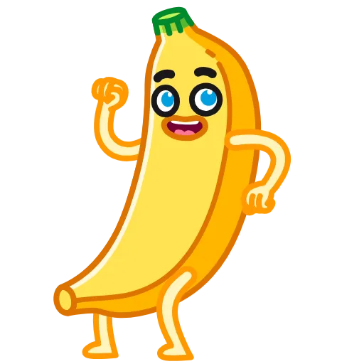 Стикер 14 Banana