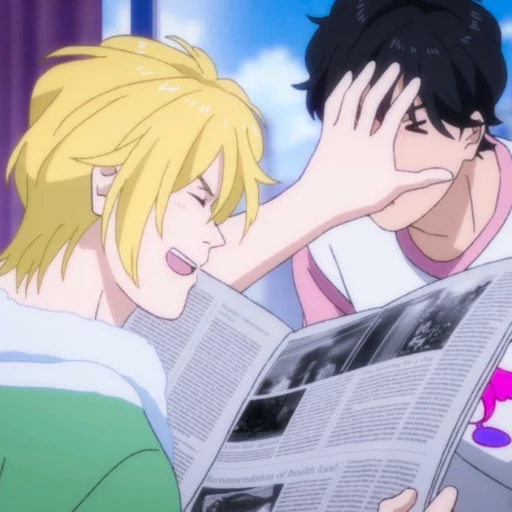 👬 Стикер «Banana Fish (3)» для Telegram