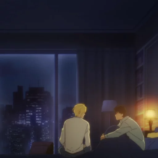 👬 Стикер «Banana Fish (3)» для Telegram