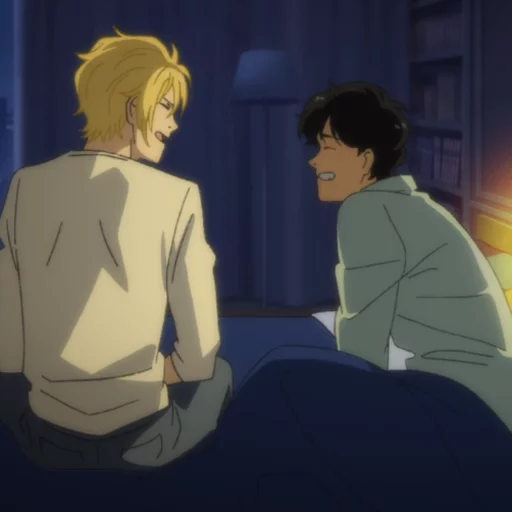 👬 Стикер «Banana Fish (3)» для Telegram