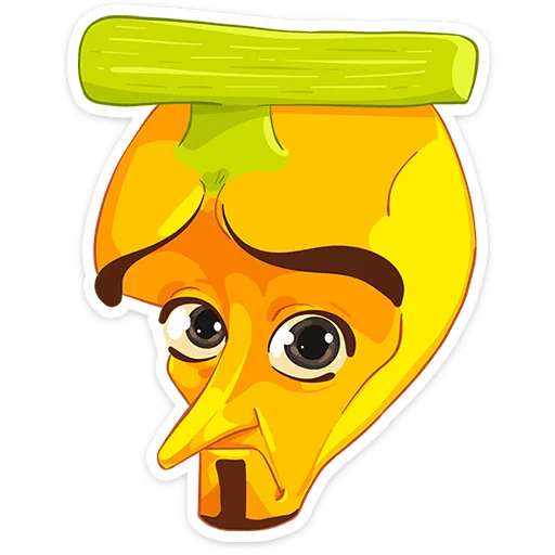 🍌 Стикер «Бананяобананяй» для Telegram