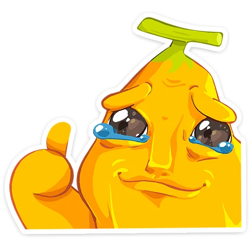 😢 Стикер «Бананяобананяй» для Telegram
